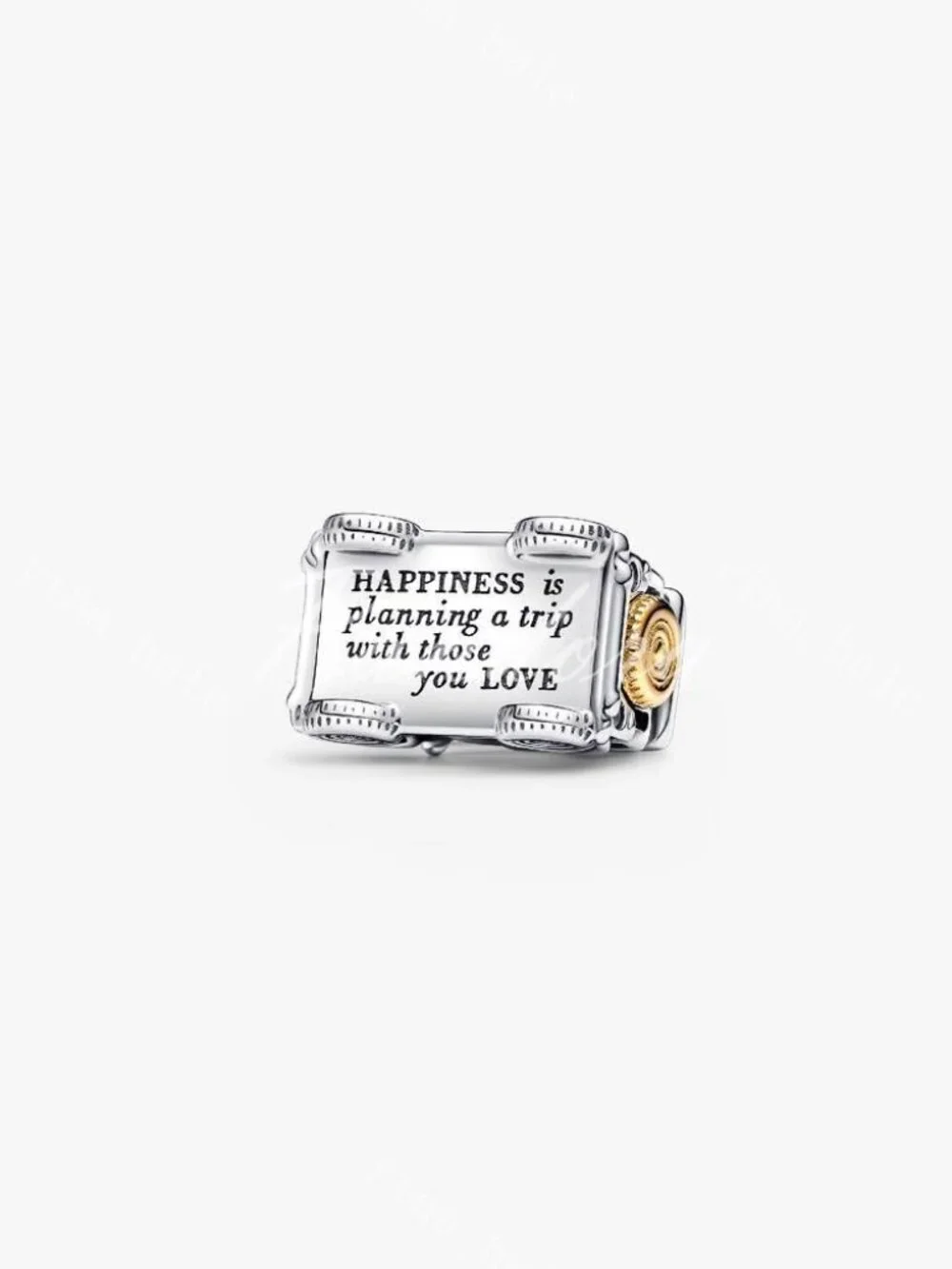 Pandora Two-tone Adventure Car Charm